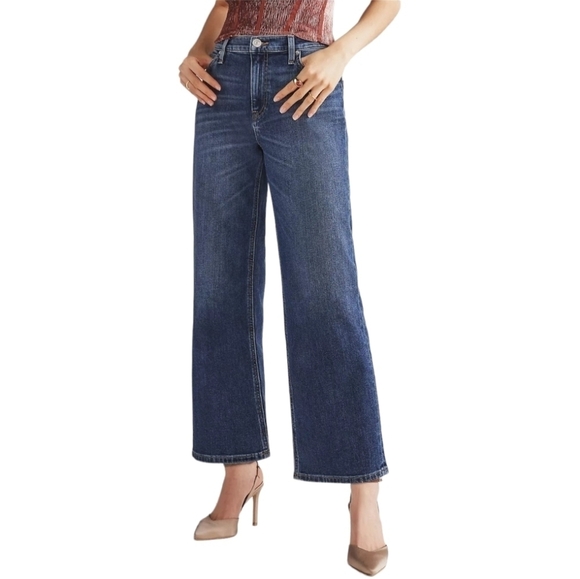 Hudson ​Rosalie High-Rise Wide Leg Ankle Jeans, Size 30, NWT - Picture 2 of 15